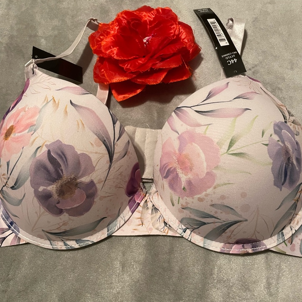 Catherine Malandrino 3 Pack Plus Size Push-up Bra - Size 44C - Picture 3 of 9